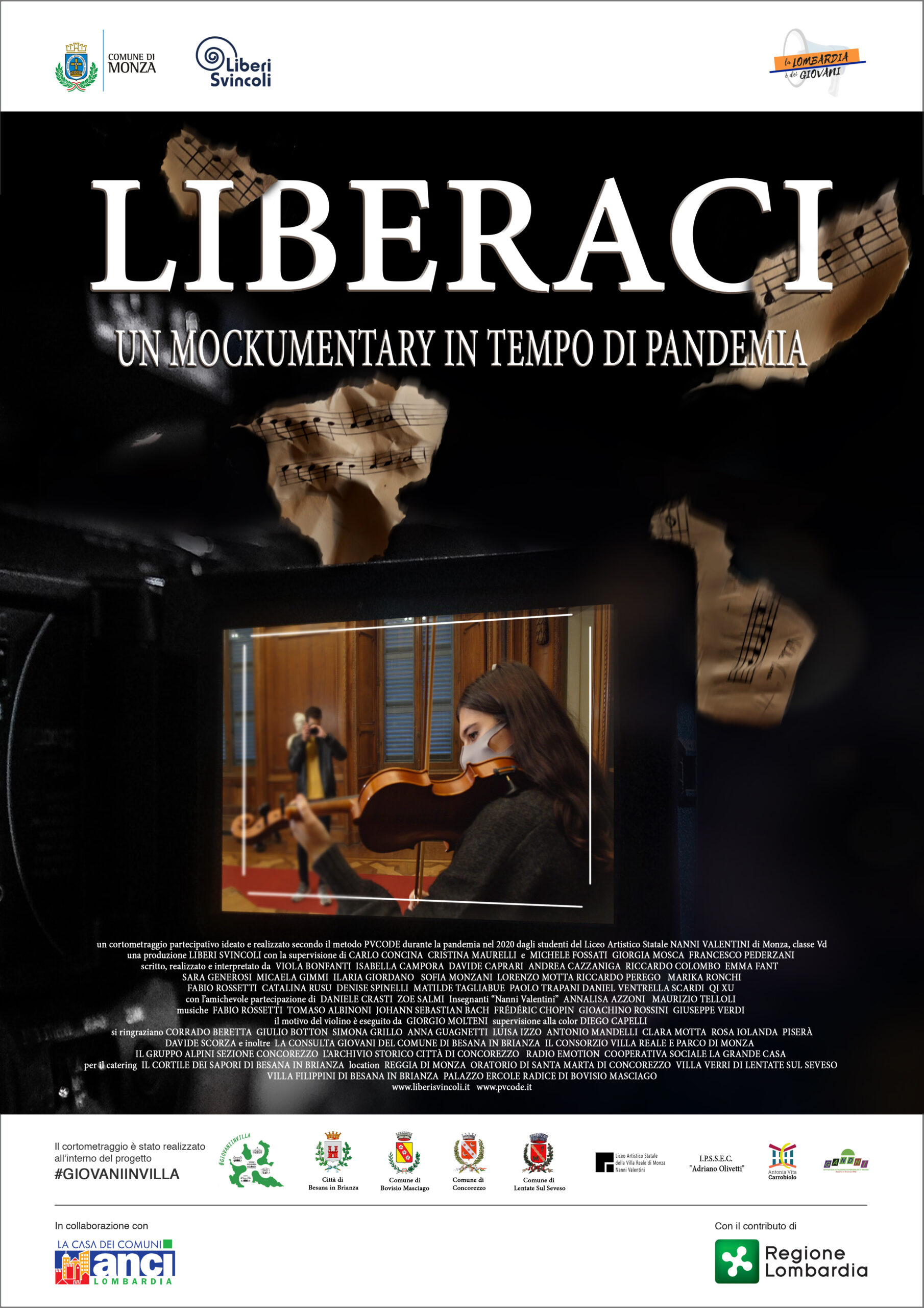 Manifesto cortometraggio LIBERACI